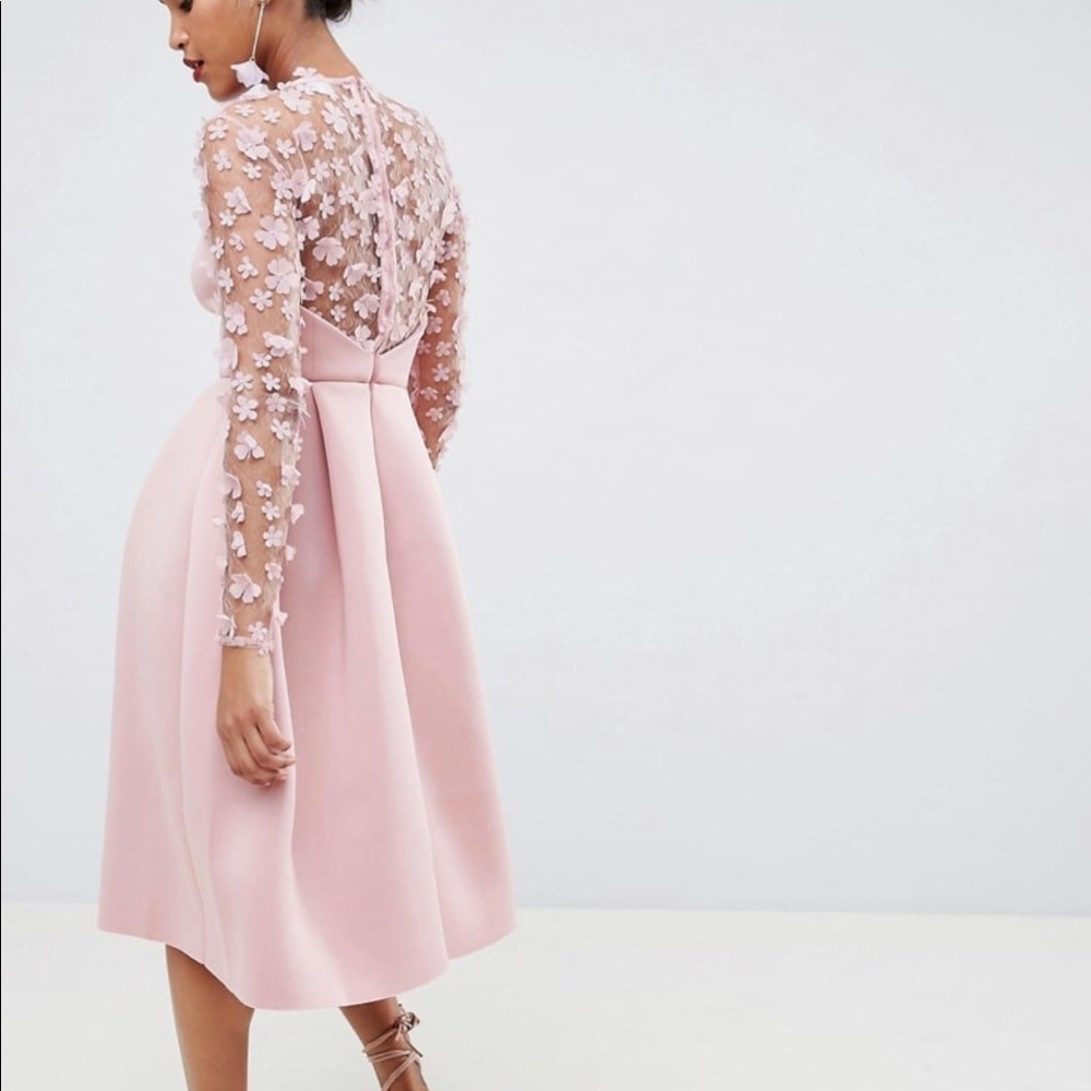 NWT ASOS 3D Appliqué dress